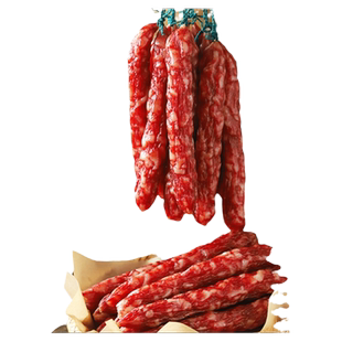 广式腊肠广味香肠煲仔饭甜酒味香肠3分瘦浙味香肠广味腊肠400克