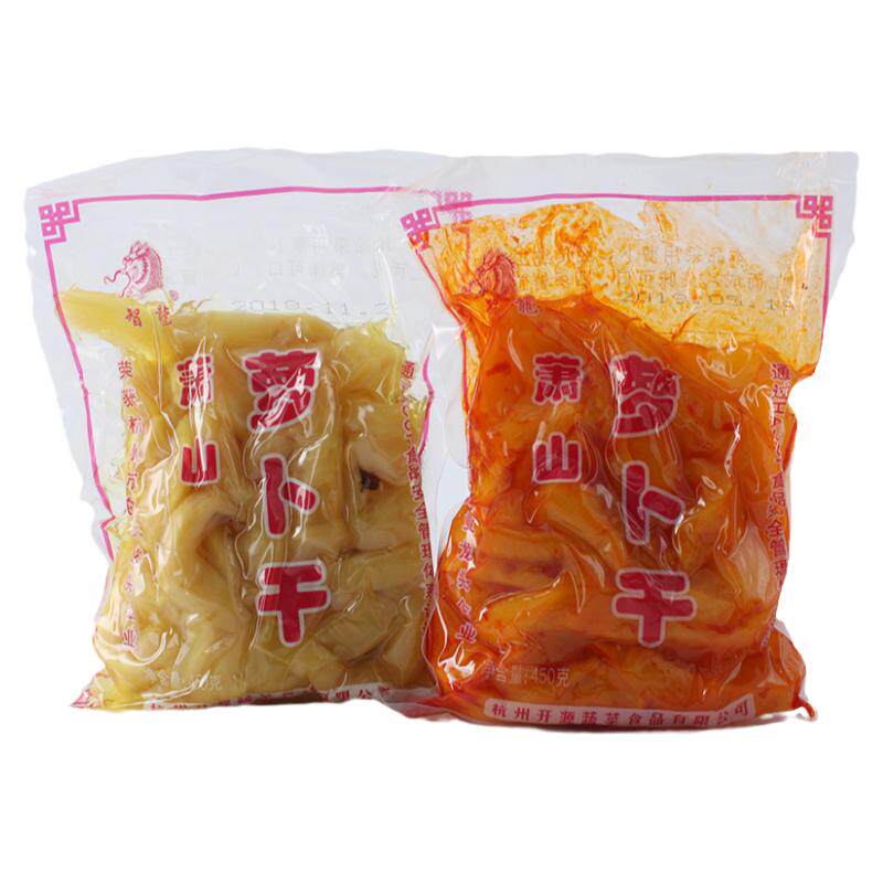 萧山萝卜干榨菜浙江杭州特产拌饭香辣下饭菜酱菜农家自制小菜咸菜