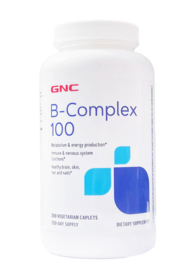 GNC活性复合维生素B族100mg250片