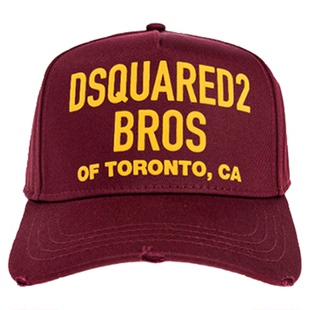 【低至5折】DSQUARED2/D2次方 男士字母徽标印花棉质棒球帽