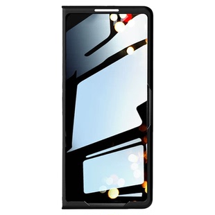 适用华为matex2折叠屏手机壳单前壳超薄全透明带双凹槽高清防窥上壳新款防摔外壳百搭X3不带膜保护套边框钢化