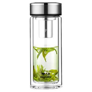 万象高档高硼硅玻璃泡茶杯
