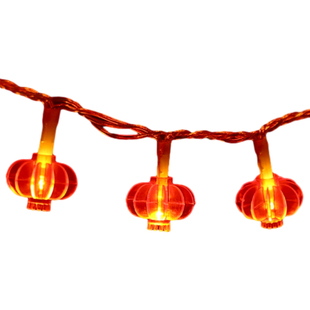 2026马年新年彩灯笼串闪灯气氛灯led挂灯闪光灯春节年味场景布置
