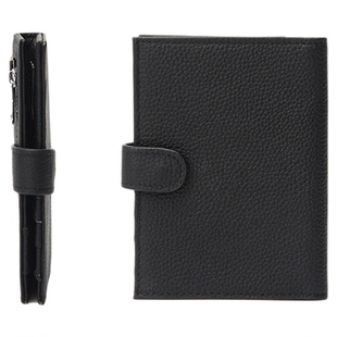 牛皮真皮护照包男女防盗刷卡包多功能旅游收纳包护照夹钱包一体