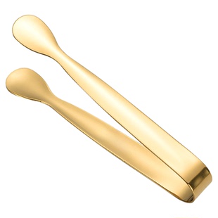 304不锈钢冰夹柠檬方糖香菜佐料夹子奶茶咖啡小号冰块专用食品夹