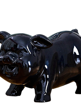 白色存钱罐陶瓷猪儿童大容量储钱可存可取储蓄金猪大人用家用小猪