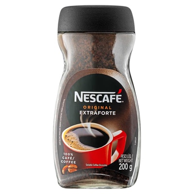 雀巢巴西醇品黑咖啡200g瓶装无蔗糖提神美式速溶咖啡粉原装进口