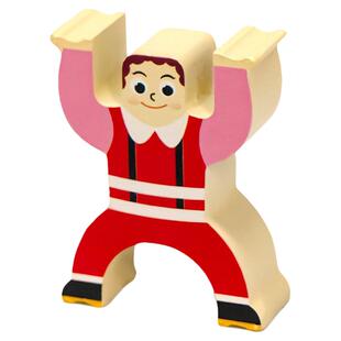 儿童大力士叠叠乐积木层层叠罗汉平衡堆高宝宝益智玩具木质小人偶