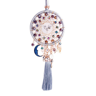 小众轻奢捕梦网车挂原创设计