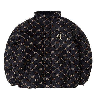 MLB男女同款鹅绒保暖立领羽绒服