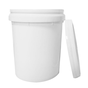 塑料桶带盖密封桶25升小水桶方形乳胶漆定制印刷家用螺旋盖圆桶pp