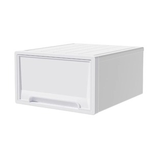 收纳箱抽屉式收纳盒家用衣柜衣物裤子内衣整理箱透明塑料储物柜子