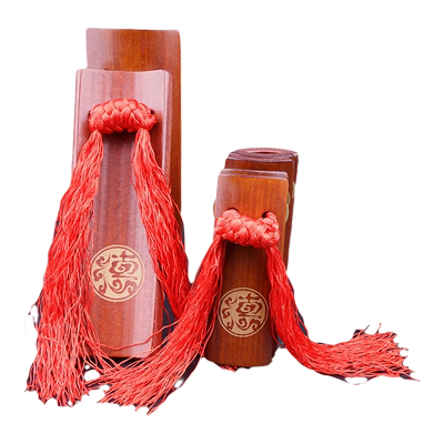 八音快板刻字幼儿童莲花落凹槽