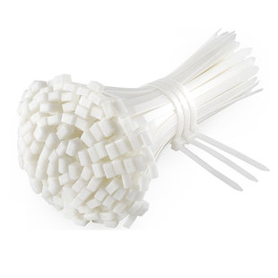 自锁式尼龙扎带塑料扎带捆扎带束线绑扎带固定扎线带大号有白黑色