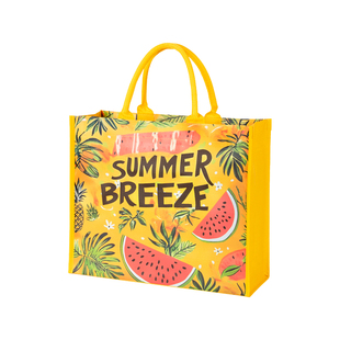 手提袋带拉链时尚购物袋大容量防水编织袋收纳上班杂物外出小拎包