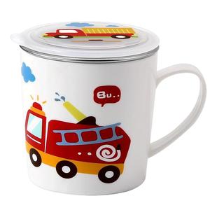 思天乐宝宝水杯不锈钢316儿童家用敞口直饮喝水杯子幼儿园牛奶杯