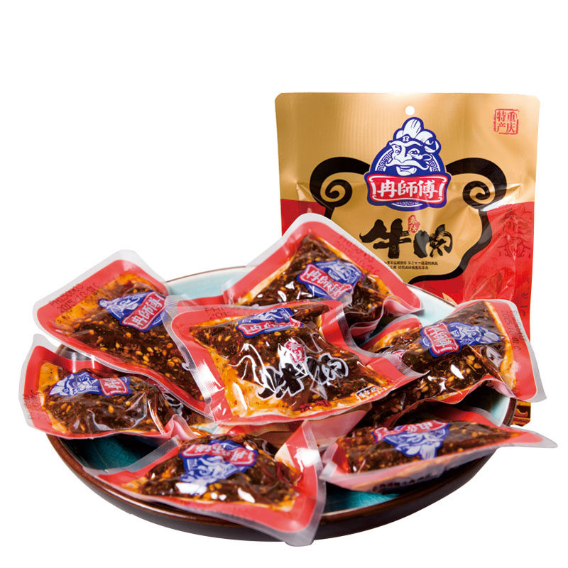 麻辣牛肉干冉师傅重庆特产