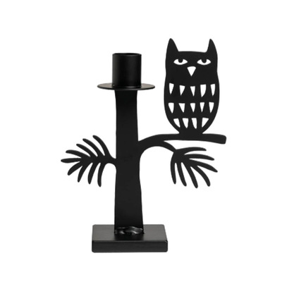 瑞典Klippan低碳钢铁艺烛台