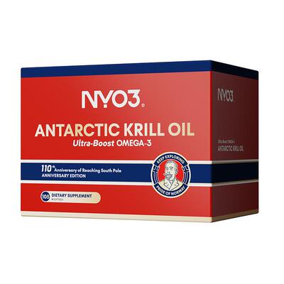 NYO3阿蒙森磷虾油59%磷脂105粒