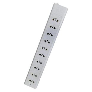 无线机柜插座弱电柜2孔多位工业老化测试带线PDU机柜插排大孔距