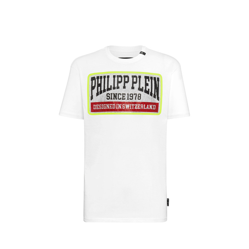 PHILIPP PLEIN 男士夏季PP1978圆领短袖宽松T恤T-Shirt