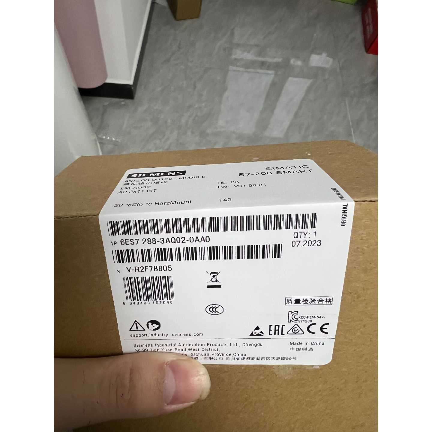 议价！6ES72883AQ020AA0充新SMART200模块