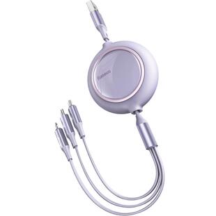 倍思数据线三合一充电线一拖三3.5A快充线适用苹果华为