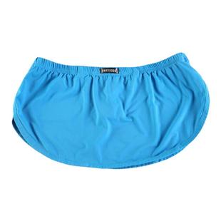 裙裤男内裤男士阿罗裤开档内裤两片式低腰短裤男生擦边裤短裤头