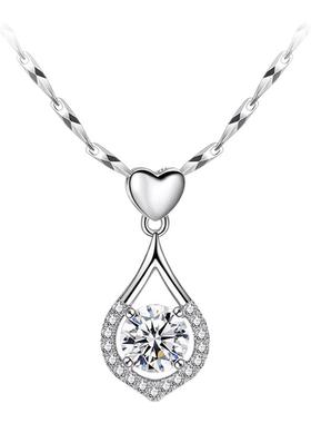 999纯银项链女母亲节礼物送女友