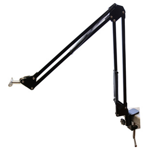 铁艺金属艾灸支架配件美容院家庭家用长臂可夹座折叠养生悬艾架子