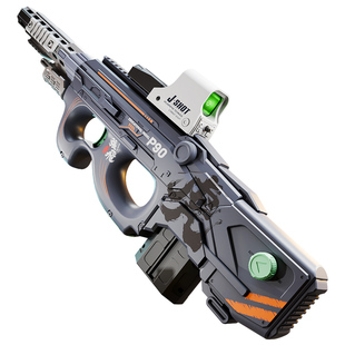 2025新款儿童玩具枪男孩电动连发软弹枪高级ak47冲锋枪男童黑科技