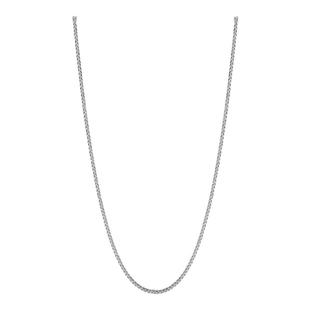 999纯银项链女银链子无吊坠单链条锁骨链正品足银素链银饰蛇骨链