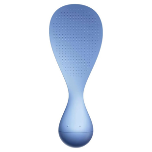 不倒翁防粘米饭勺家用新款易清洗打饭勺子厨房可立式不伤锅盛饭勺