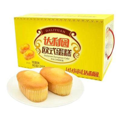 达利园欧式蛋糕零食早餐食品速食法式软面包懒人营养学生糕点即食