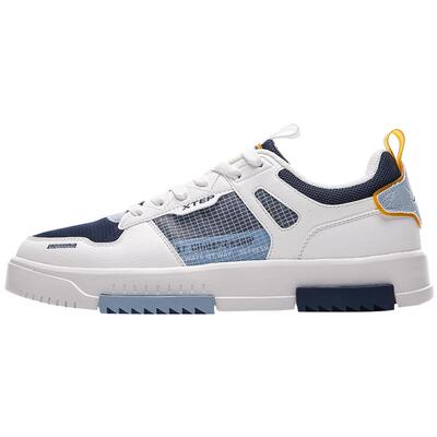 特步男鞋透气板鞋男网面休闲鞋春季官方旗舰店正品夏季运动鞋男款