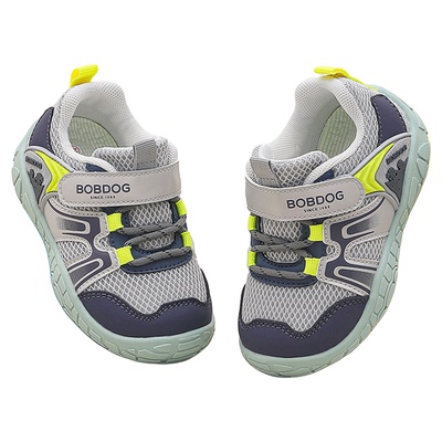巴布豆春季男童网面透气学步鞋