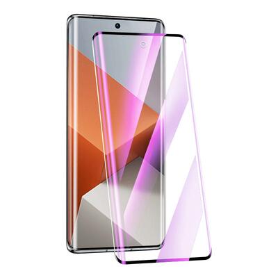 适用note13pro+钢化膜曲面覆盖