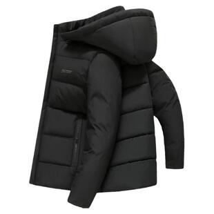 啄木鸟爸爸冬装外套加绒加厚中年男士棉服中老年棉衣爷爷保暖棉袄