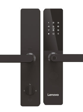 Lenovo联想智能门锁半自动指纹锁