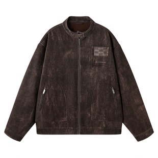 BJHG不计后果复古工装外套男款春季美式潮牌街头痞帅休闲夹克上衣