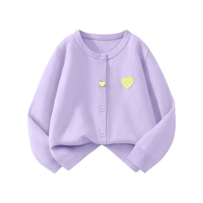 棉致童装衣服春季女童开衫外套