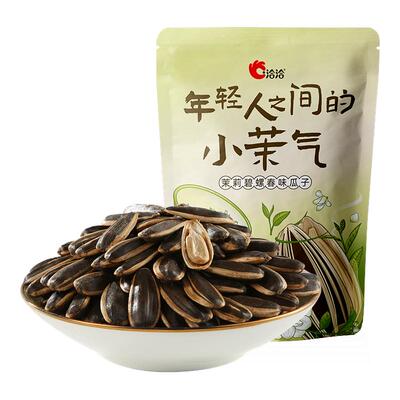 洽洽茉莉碧螺春味瓜子98g恰恰葵花籽炒货零食办公室休闲食品年货