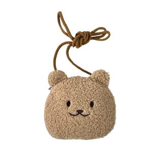 Gifts for addicts韩国ins风兔兔斜挎包日系复古小熊少女心毛绒包