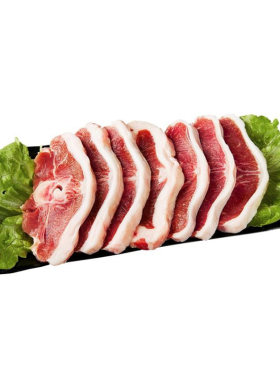 内蒙古蝴蝶排煎内蒙直发西餐羊肉