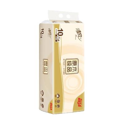 清风卷纸原木家用擦手纸