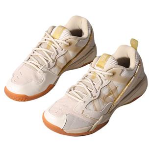 新款羽毛球鞋李宁男款白金款减震回弹防滑透气专业比赛鞋稳定支撑