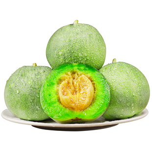 山东绿宝石甜瓜香瓜5斤新鲜水果当季小甜瓜脆瓜蜜瓜现摘整箱包邮3