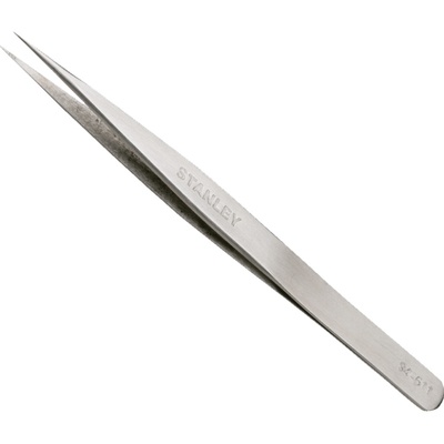 史丹利镊子不锈钢高精密尖弯头