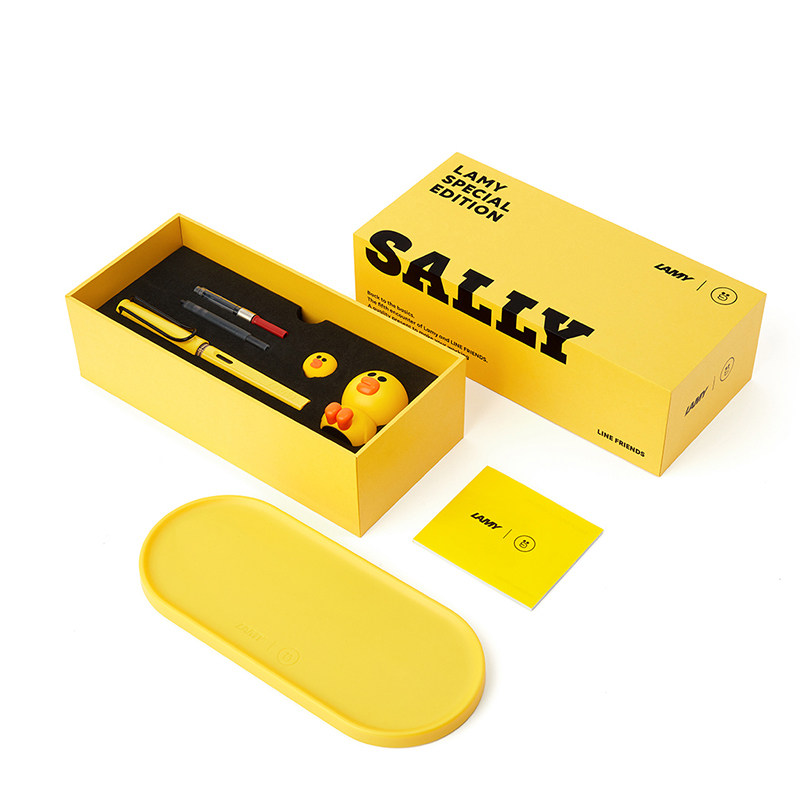 【礼物推荐】LAMY凌美布朗熊/莎莉钢笔礼盒LINE FRIENDS联名墨水笔套装官方旗舰店女生