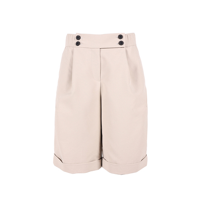 柯利亚诺春秋专柜同款浅驼色复古五分短裤  KW3439 ￥2880